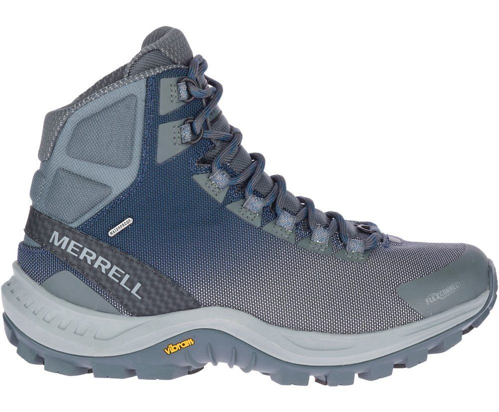 Kozaki Merrell Męskie Szare - Thermo Cross 2 Mid Waterproof - 842703-NFU